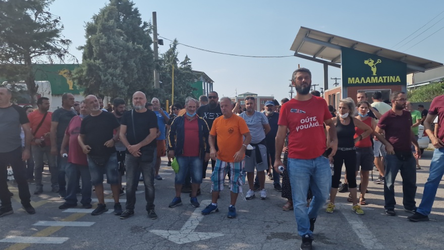 Θεσσαλονίκη: Νέα συγκέντρωση και επεισόδια στη «Μαλαματίνα» – Πέντε εργαζόμενοι στο νοσοκομείο
