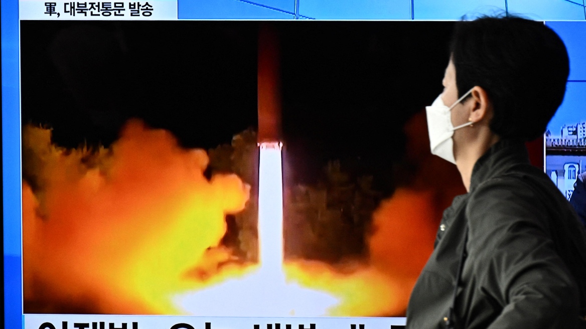 Η Βόρεια Κορέα εκτόξευσε βαλλιστικό πύραυλο άγνωστου τύπου –