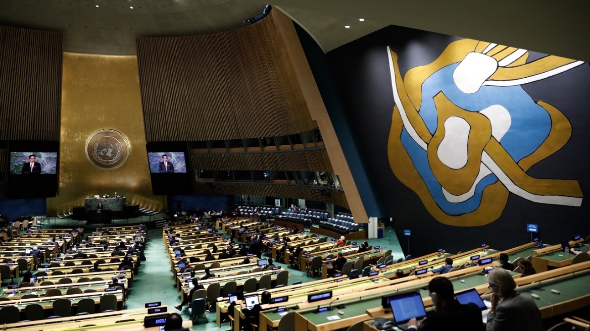 Με 143 ψήφους υπέρ και 5 κατά η Γενική Συνέλευση του ΟΗΕ καταδίκασε την προσάρτηση ουκρανικών εδαφών από τη Ρωσία