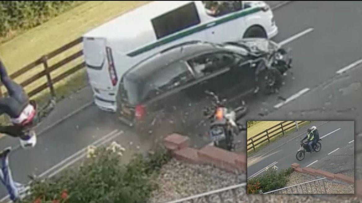 Βίντεο: Η στιγμή που φορτηγό χτυπάει ζευγάρι μοτοσικλετιστών – Ο οδηγός είχε πάρει ναρκωτικά