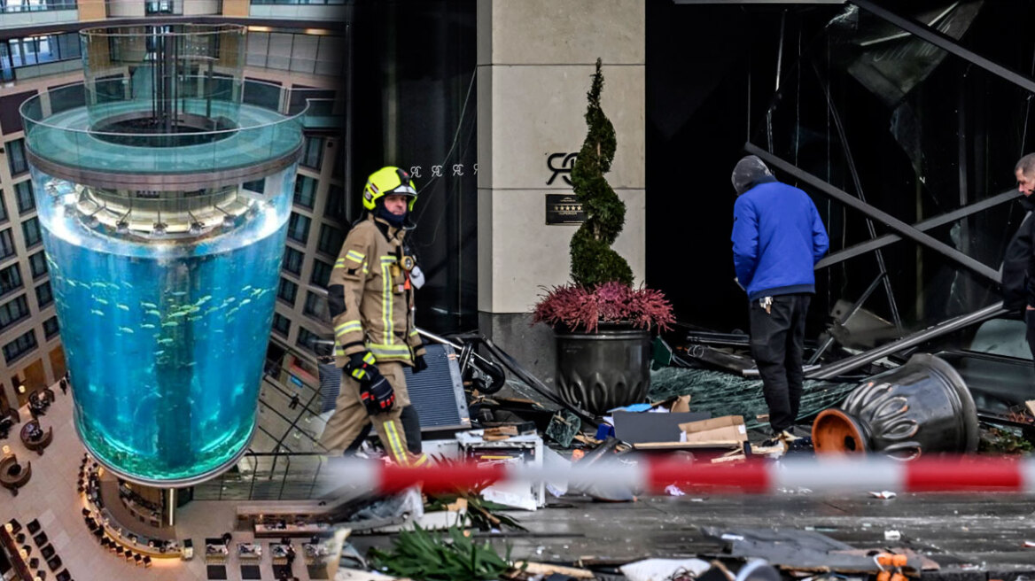 Γερμανία: Σεισμογράφοι «έπιασαν» την έκρηξη του ενυδρείου στο Βερολίνο – Νεκρά τα 1.500 ψάρια