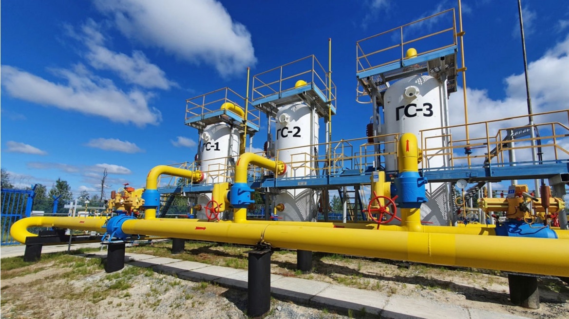 Η Gazprom στέλνει 41,7 εκατ. κυβικά μέτρα φυσικού αερίου στην Ευρώπη μέσω Ουκρανίας