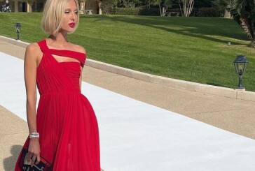 Lady in red: Η Μαρία Ολυμπία ήταν η πιο κομψή καλεσμένη στο γάμο της Sofia Richie με κόκκινο φόρεμα