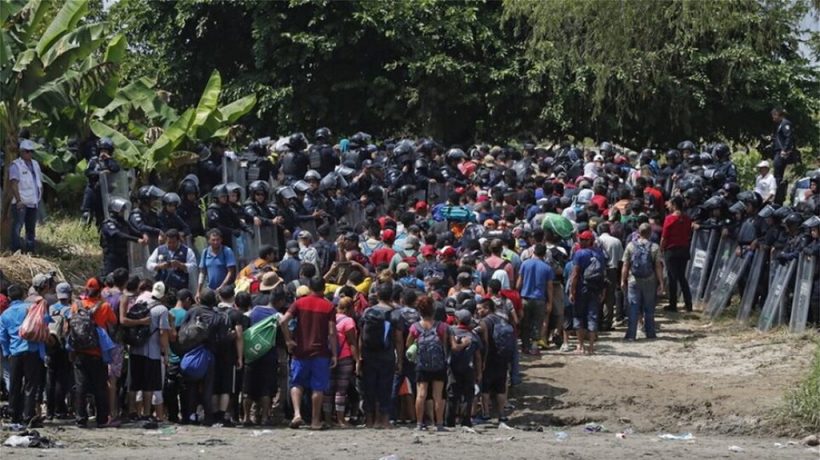 Μεξικό: Νέο καραβάνι με χιλιάδες μετανάστες φτάνει στη χώρα