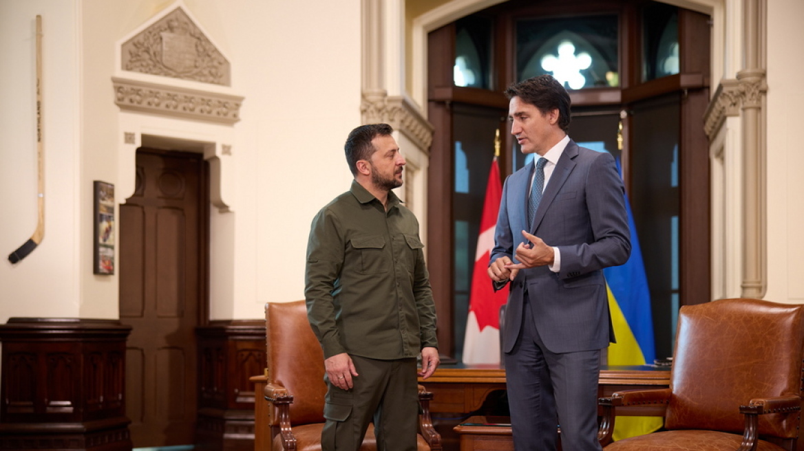 Πρόσθετη στρατιωτική βοήθεια 452 εκατ. ευρώ από τον Καναδά στην Ουκρανία