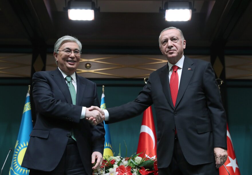Ερντογάν: Στρατηγική η σχέση μας με το Καζακστάν