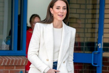 Η Kate Middleton με το πιο οικονομικό εκρού σακάκι που θα βρεις online -Τέλειο με τα sneakers σου!
